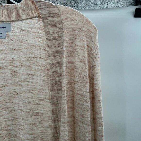 Old Navy Women's Lightweight Long Sleeve Open Front Cardigan Beige Size XS - Picture 4 of 10